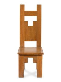 An Arts & Crafts Oak Side Chair