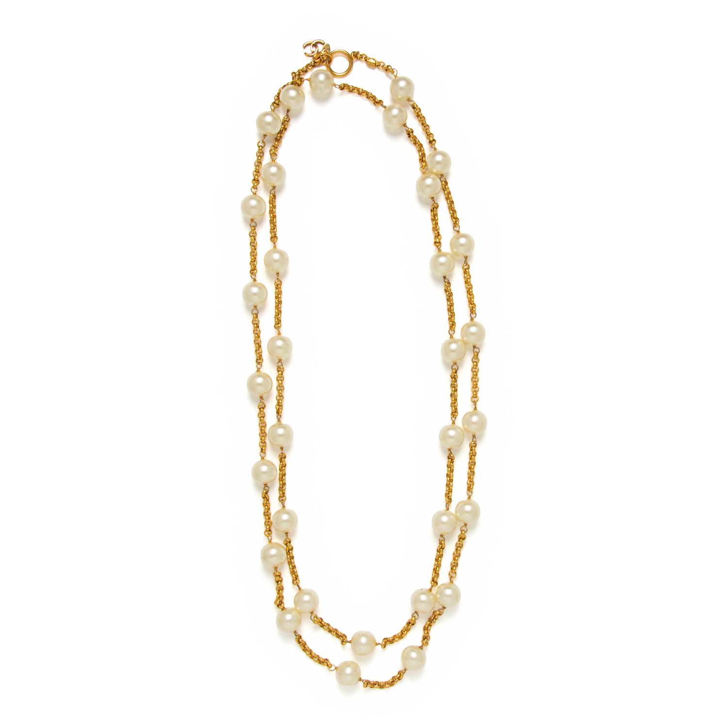 Chanel, Long Gripoix Pearl Sautoir