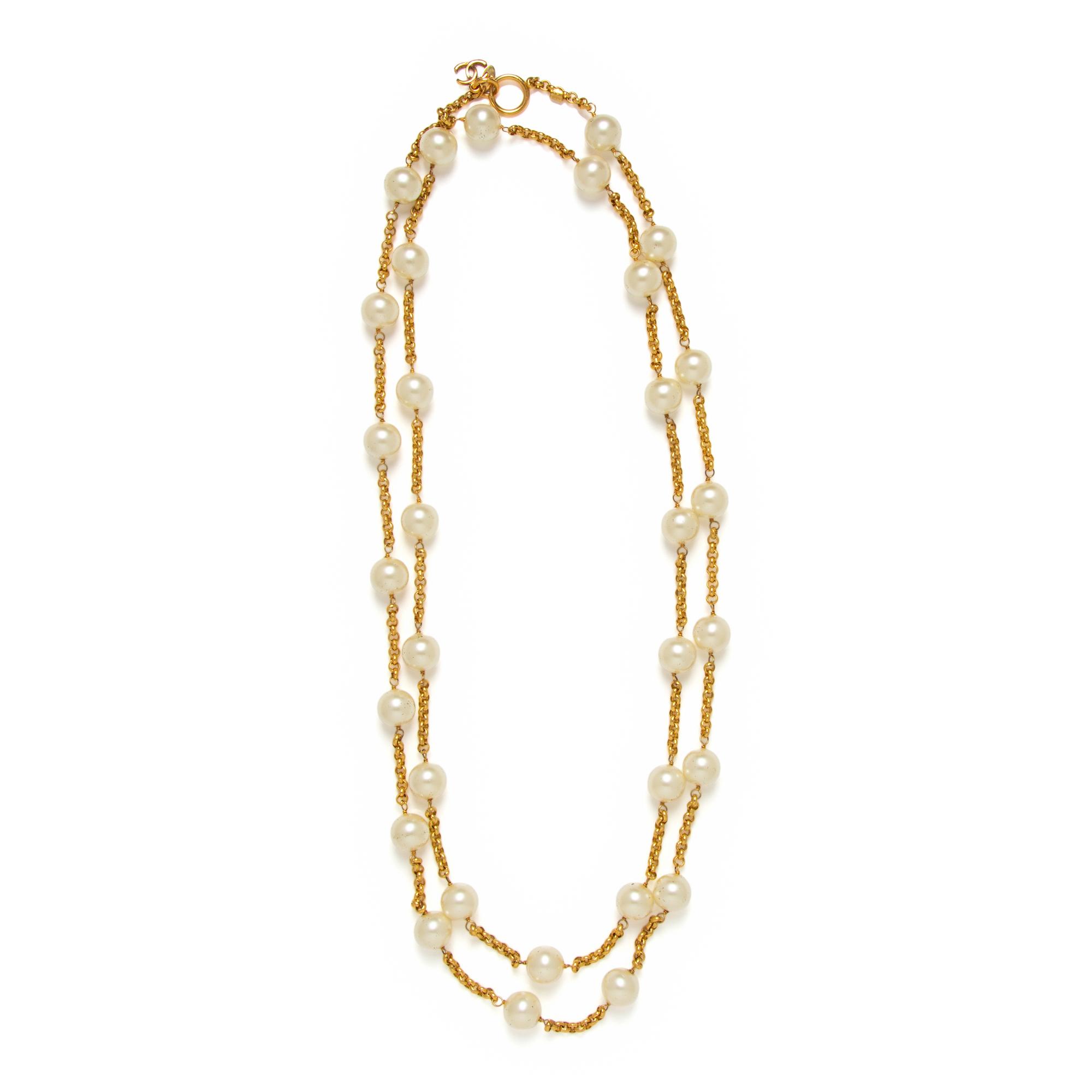 Chanel, Long Gripoix Pearl Sautoir