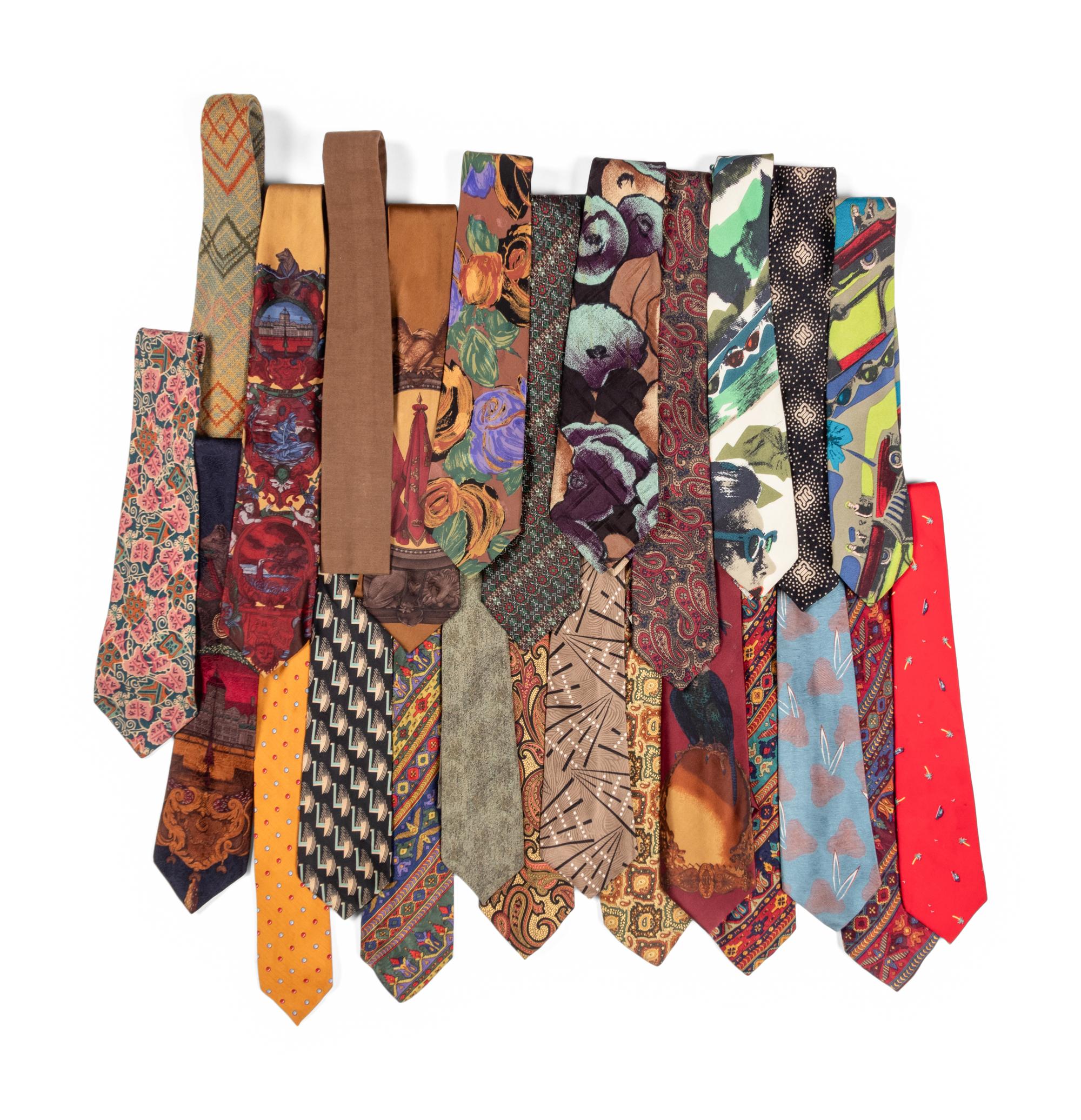 Group of Twenty-Five Designer Neckties