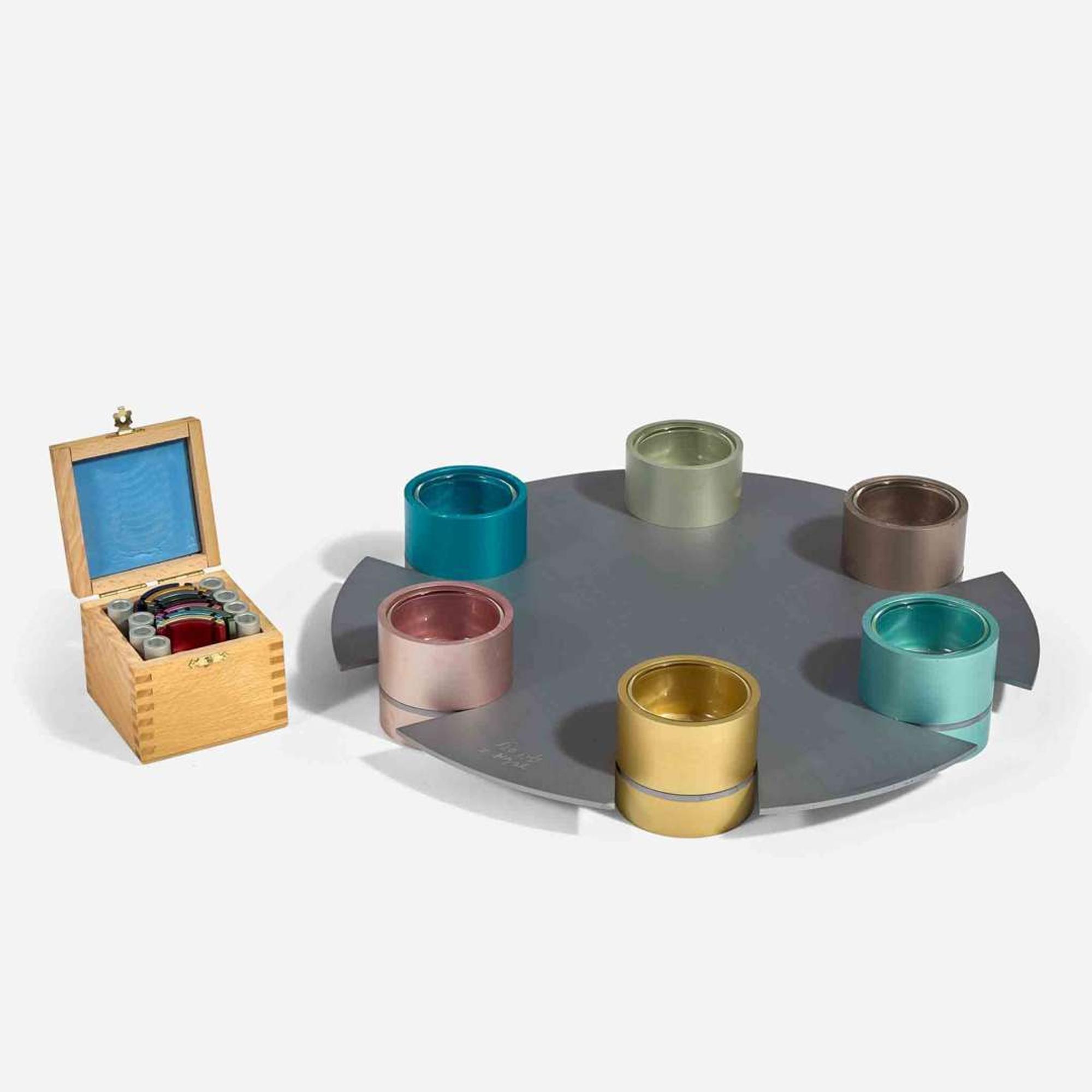 Zelig Segal (Israeli, 1933-2015) A Passover / Seder Plate, Jerusalem, Israel, 1990s