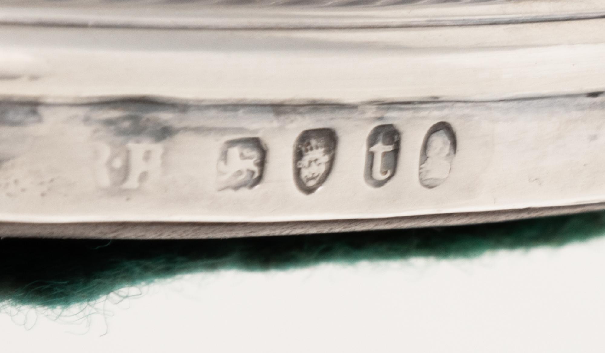 A George III Silver Wine Bottle Coaster