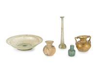 Five Roman and Islamic Glass Vessels