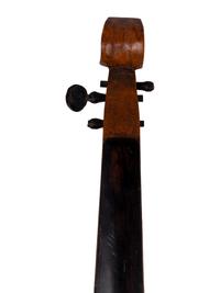 A Solid Wood Viola-Shaped Wall Pocket
