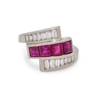 RUBY AND DIAMOND RING