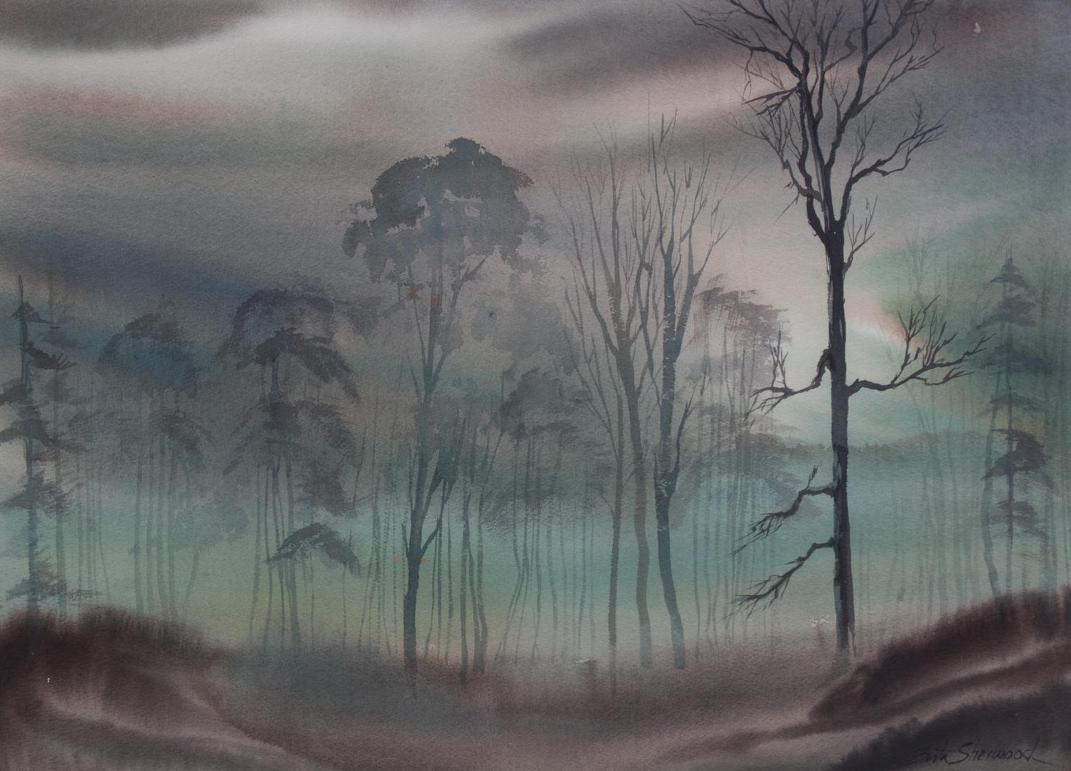 Berta Sherwood, (Wisconsin, 1916-1997), Misty Forest