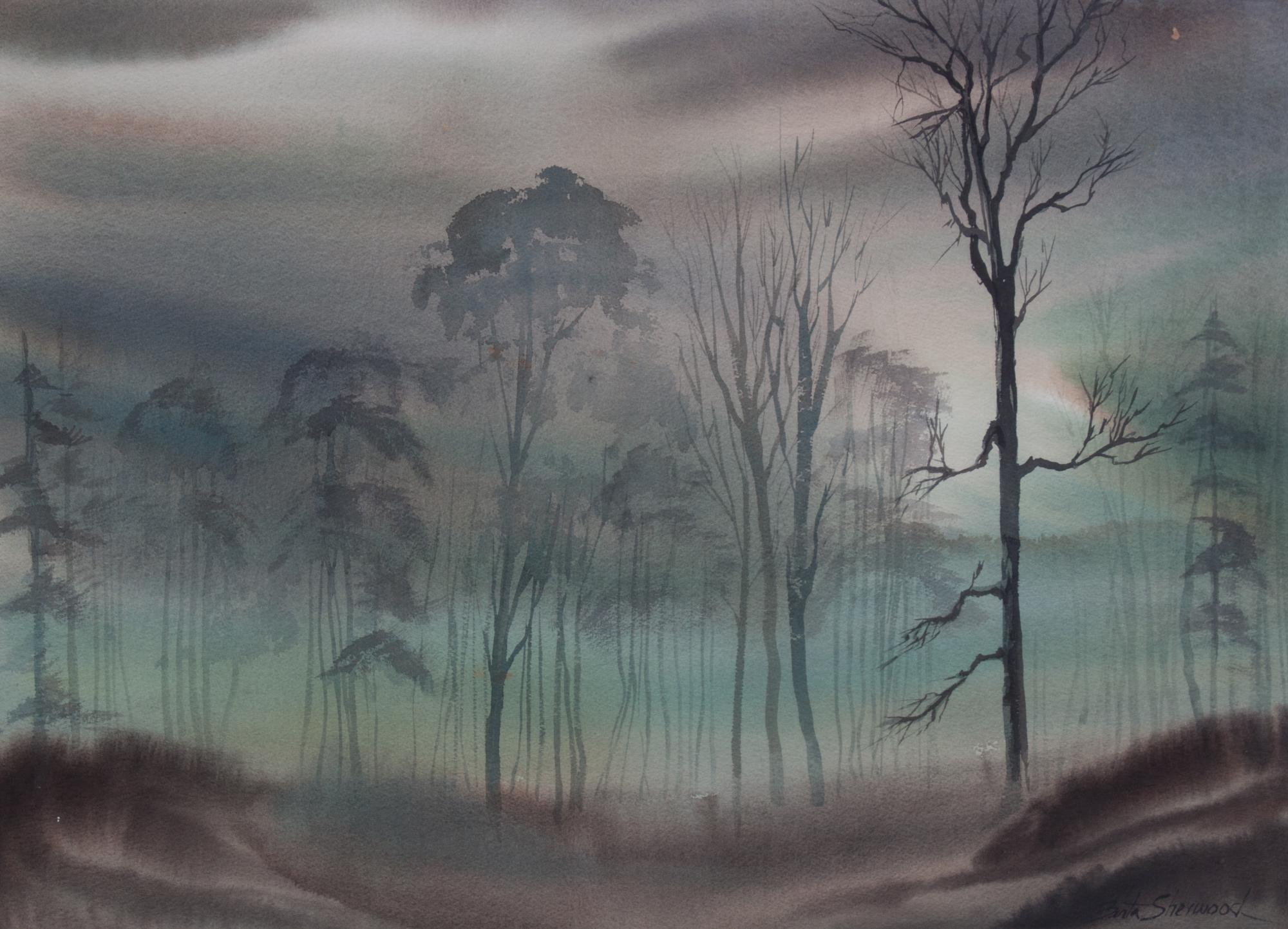 Berta Sherwood, (Wisconsin, 1916-1997), Misty Forest