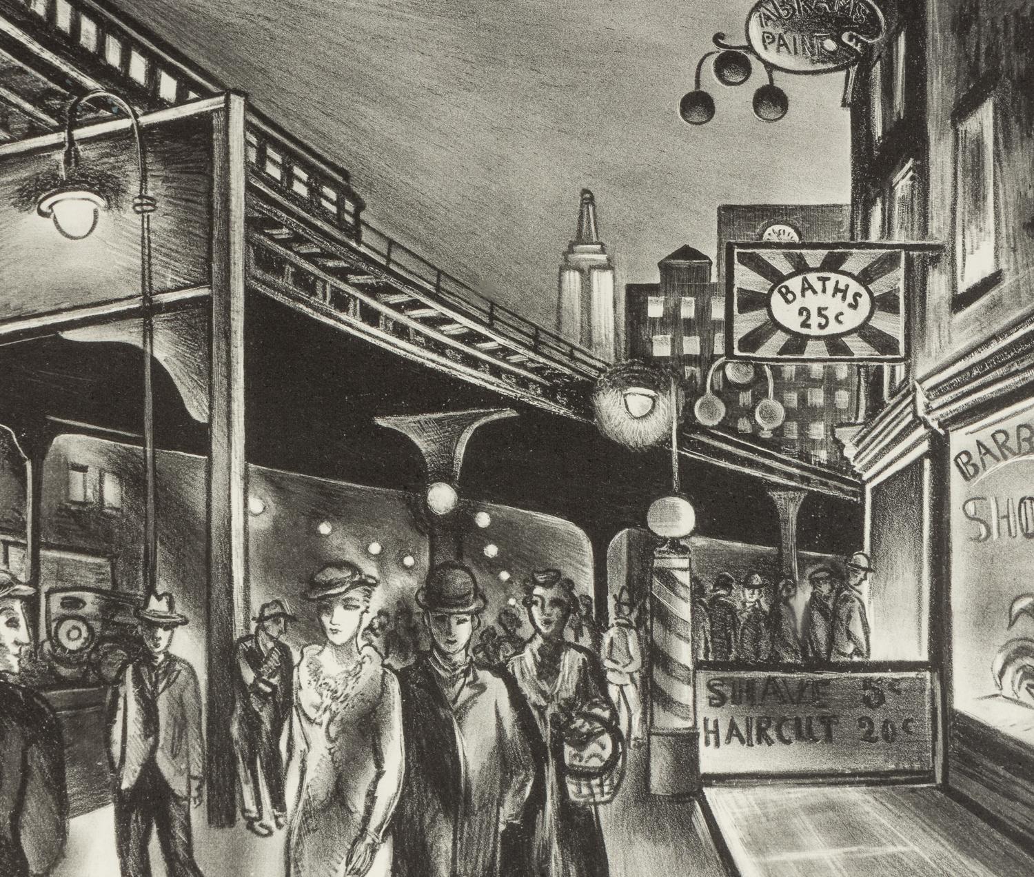 Untitled (Street Scene) , 1933