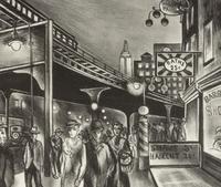 Untitled (Street Scene) , 1933
