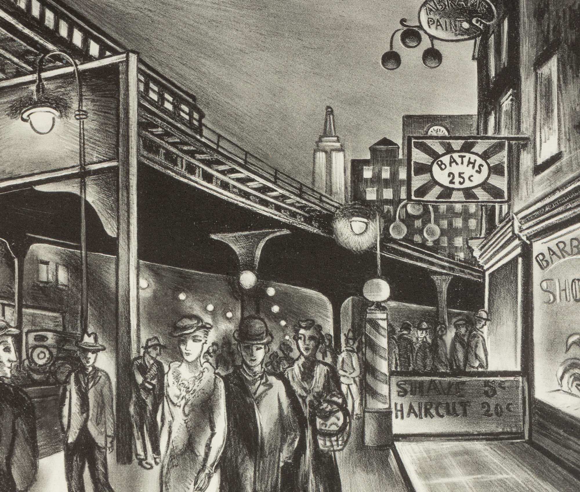 Untitled (Street Scene) , 1933
