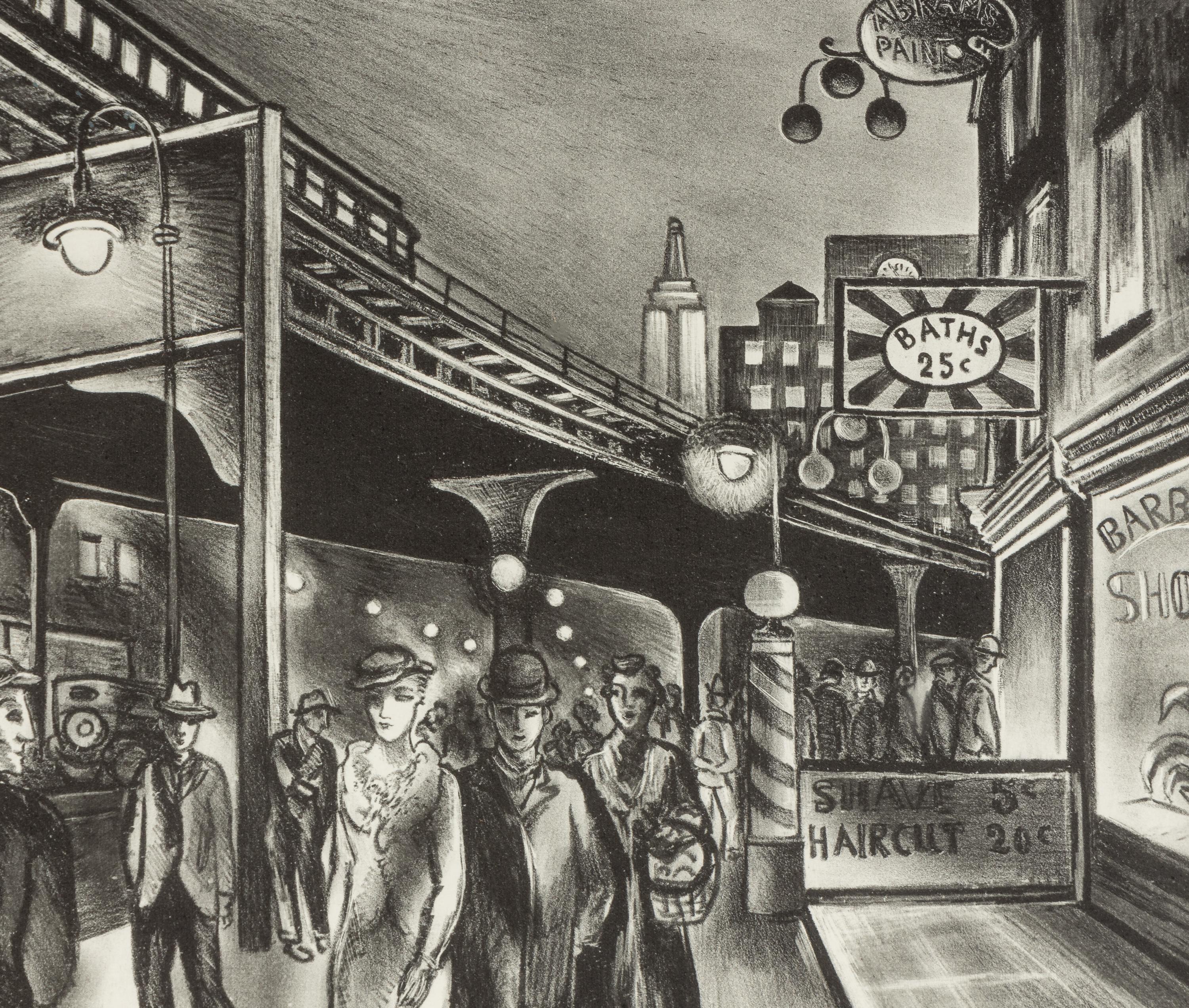 Untitled (Street Scene) , 1933