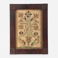 A Fraktur drawing Southeastern, Pennsylvania, circa 1840