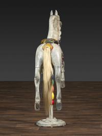 A Herschell-Spillman Carved and Painted Wood Carousel Horse
