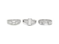 DIAMOND RING AND BANDS