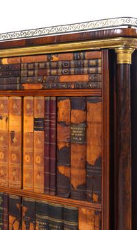 An Empire Gilt Bronze Mounted Rosewood Cabinet