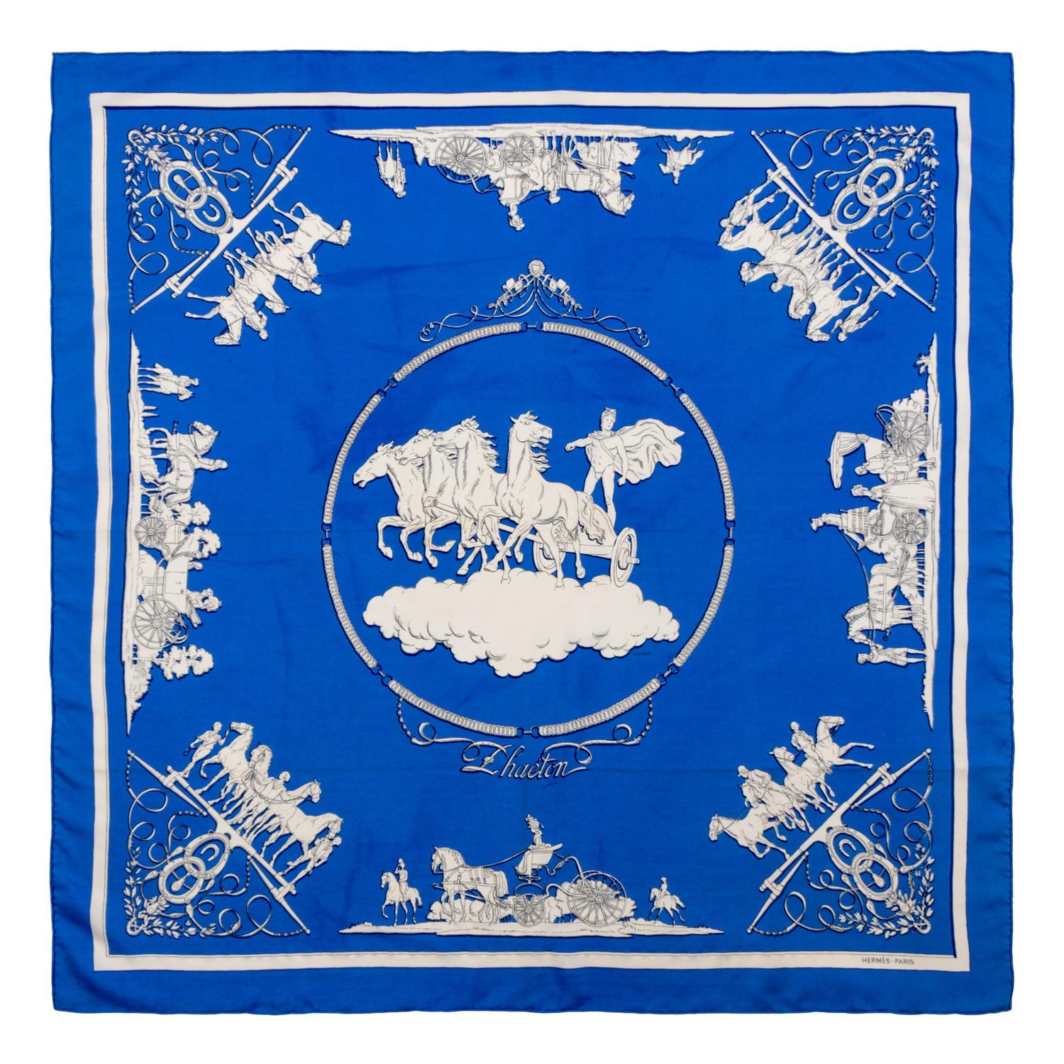Two Hermès Scarves, 1959 & 1968
