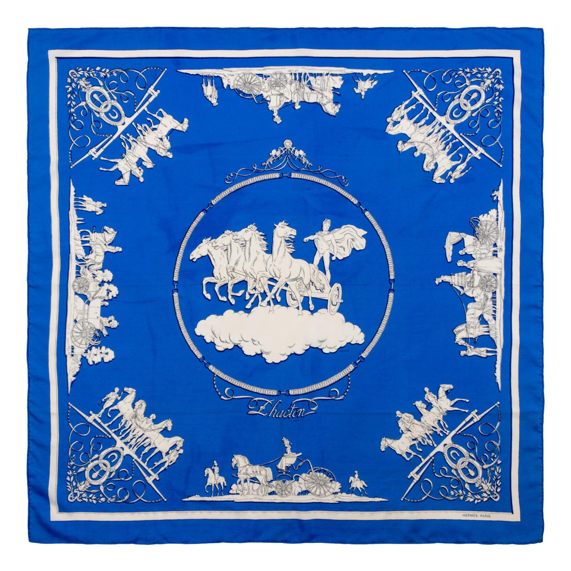 Two Hermès Scarves, 1959 & 1968