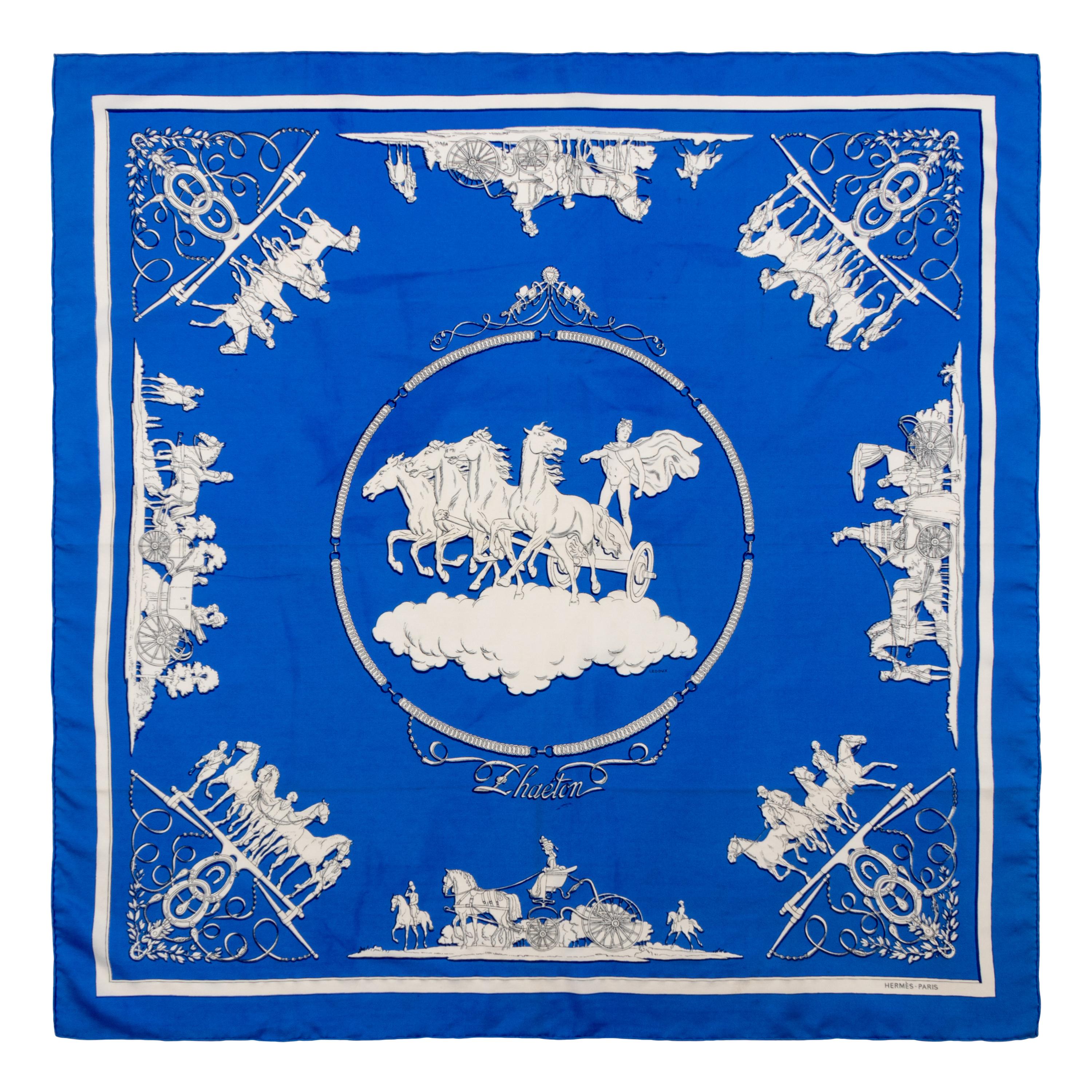 Two Hermès Scarves, 1959 & 1968