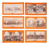 [CIVIL WAR]. A group of 23 stereoviews featuring significant locations and events throughout the war. Hartford, CT: Taylor & Huntington, ca 1890s.