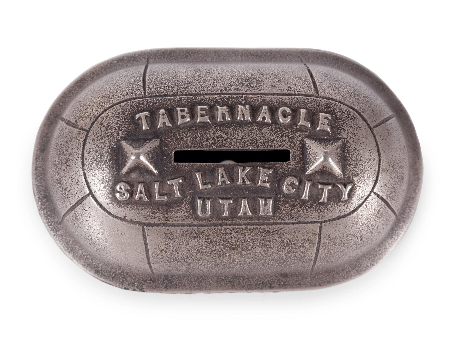 A Mormon Tabernacle Cast Iron Still Bank