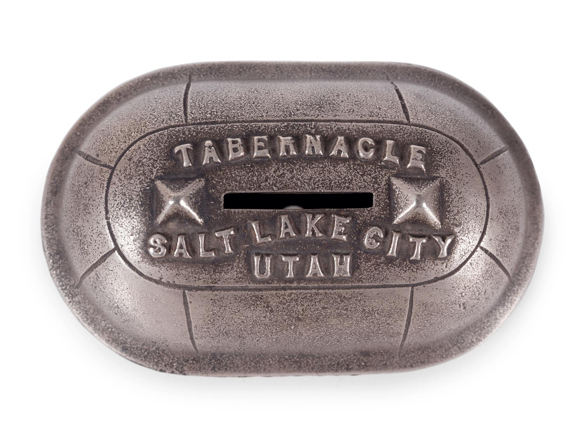 A Mormon Tabernacle Cast Iron Still Bank