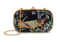 Judith Leiber Grasshopper-Themed Minaudière Clutch