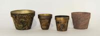A Group of Eight Haeger Pottery Articles Height of tallest 10 inches.