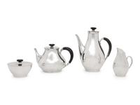 An American Silver Four-Piece Tea and Coffee Service