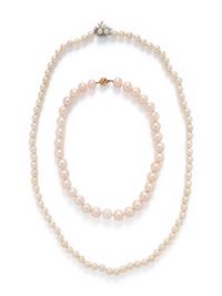 COLLECTION OF CULTURED PEARL NECKLACES