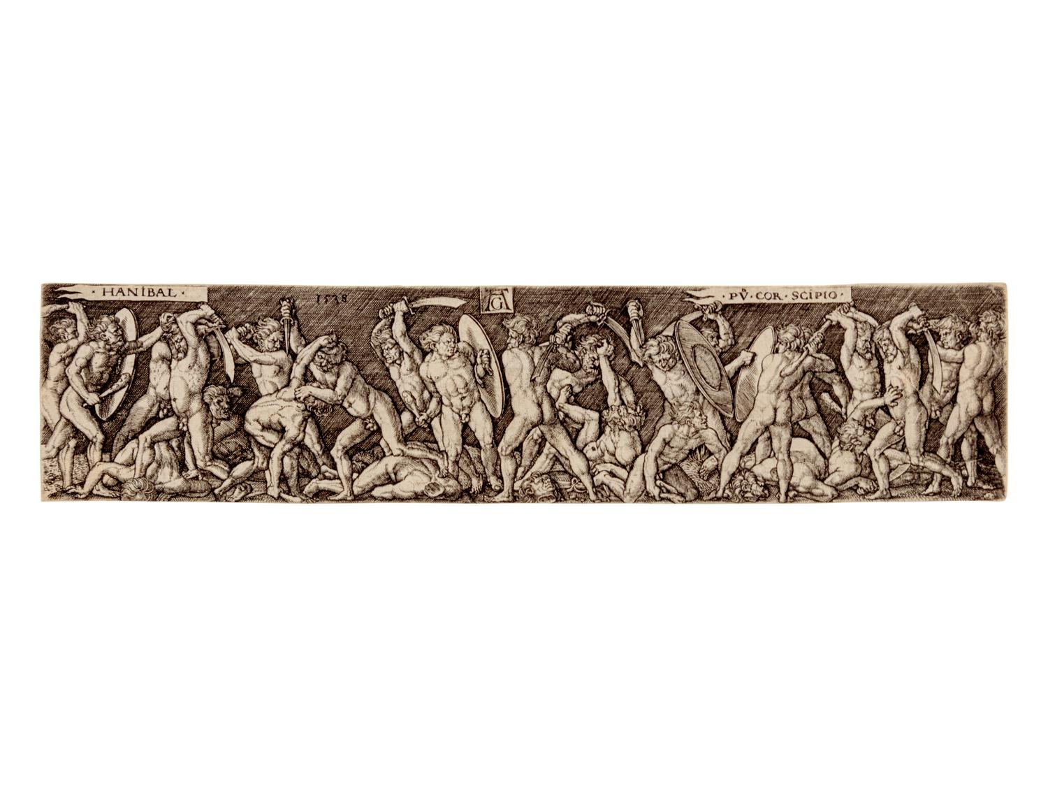 Hannibal Fighting Scipio