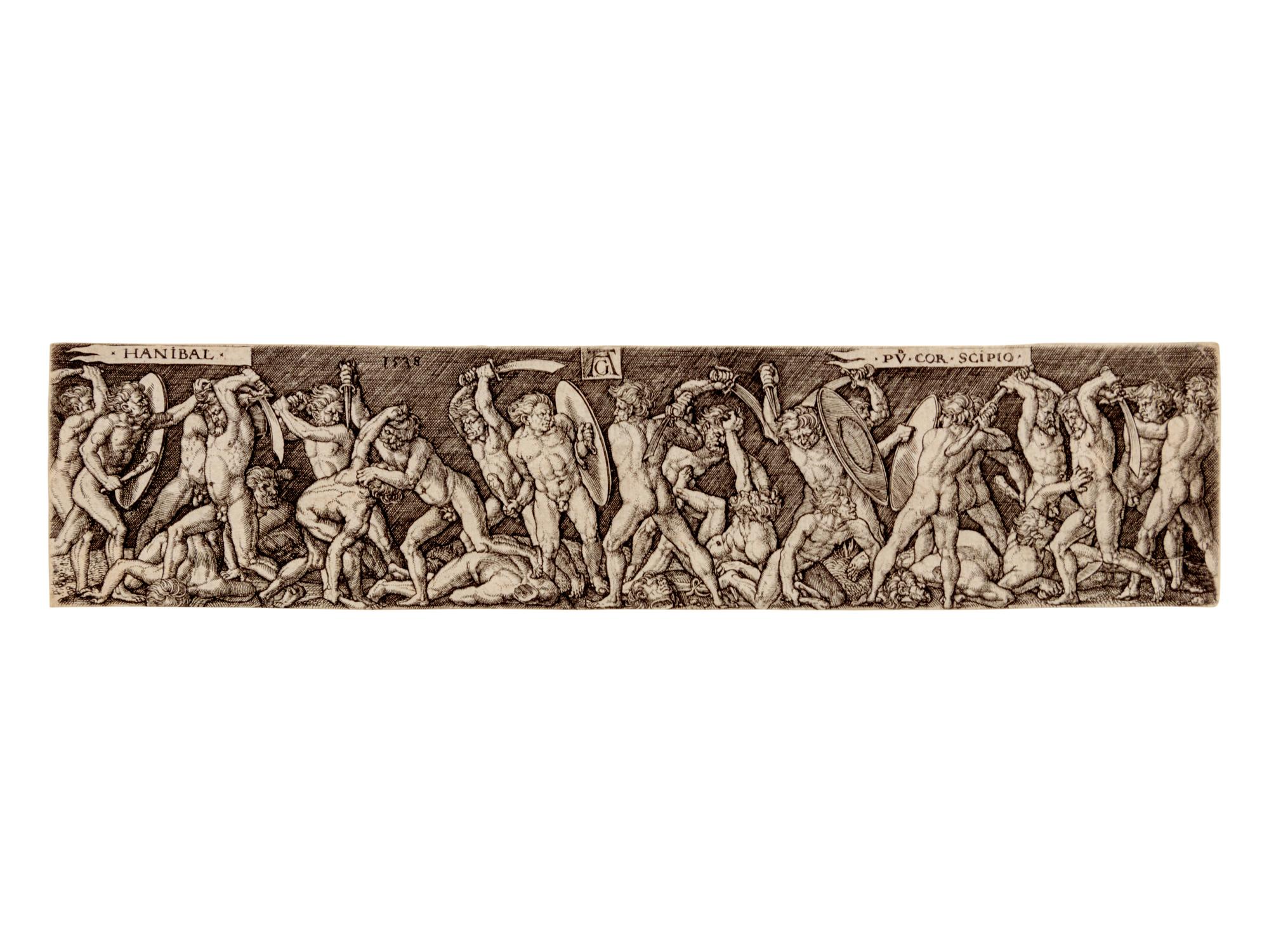 Hannibal Fighting Scipio