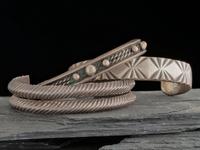 Navajo Silver Cuff Bracelets