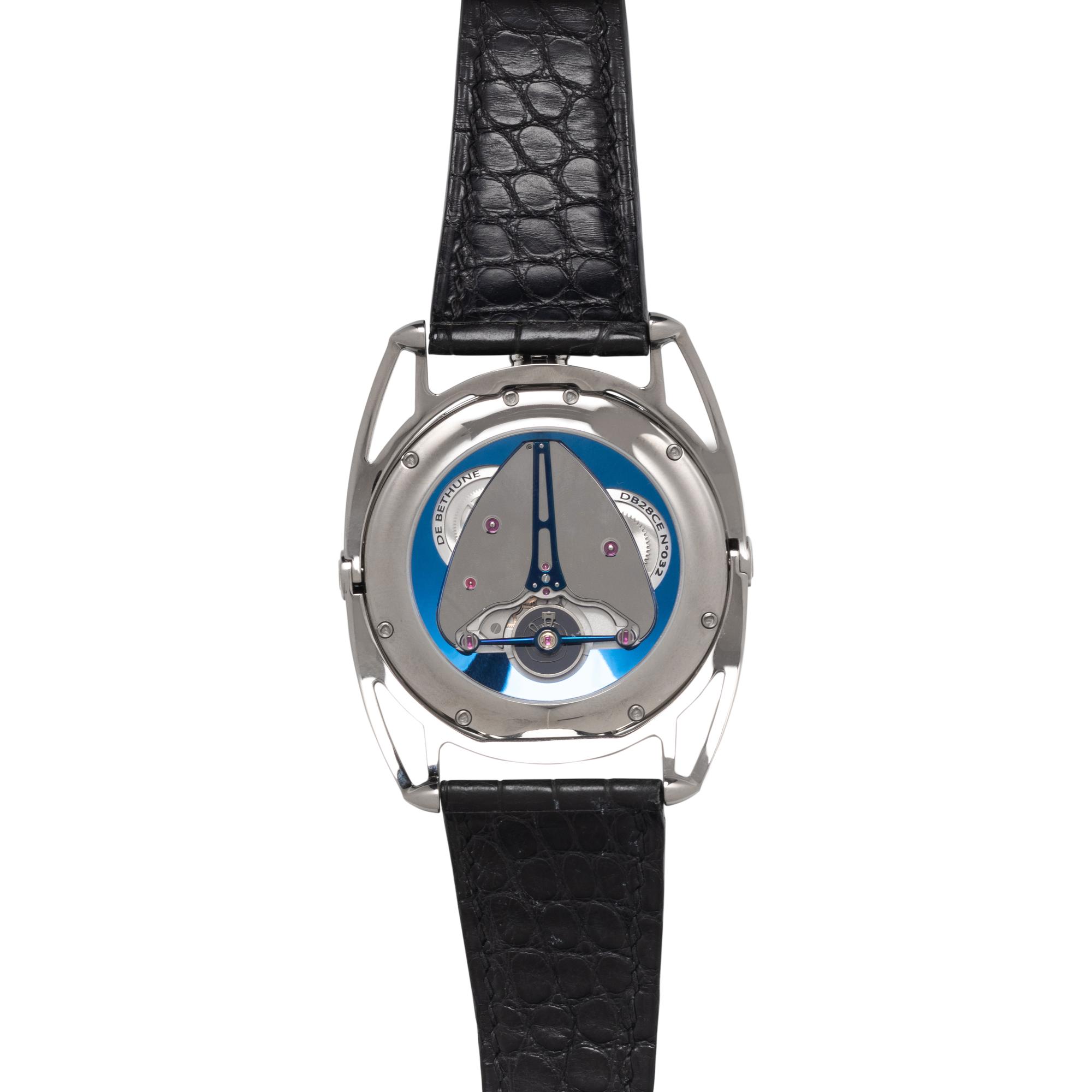 DE BETHUNE, REF. DB28 TITANIUM 'SKYBRIDGE' WATCH