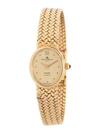 BAUME & MERCIER, TIFFANY & CO., 14K YELLOW GOLD WRISTWATCH