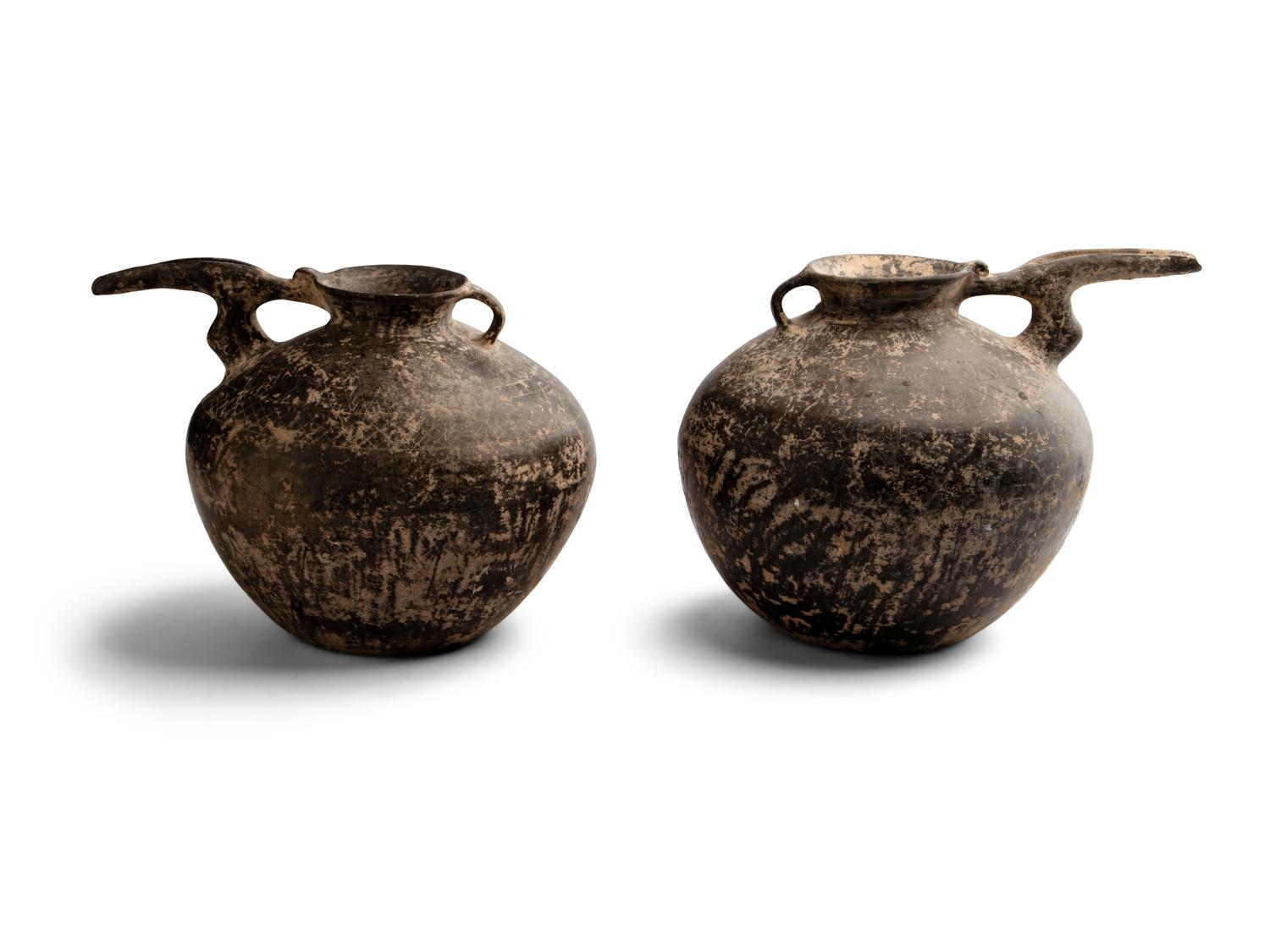 Two Amlash Terracotta Vessels