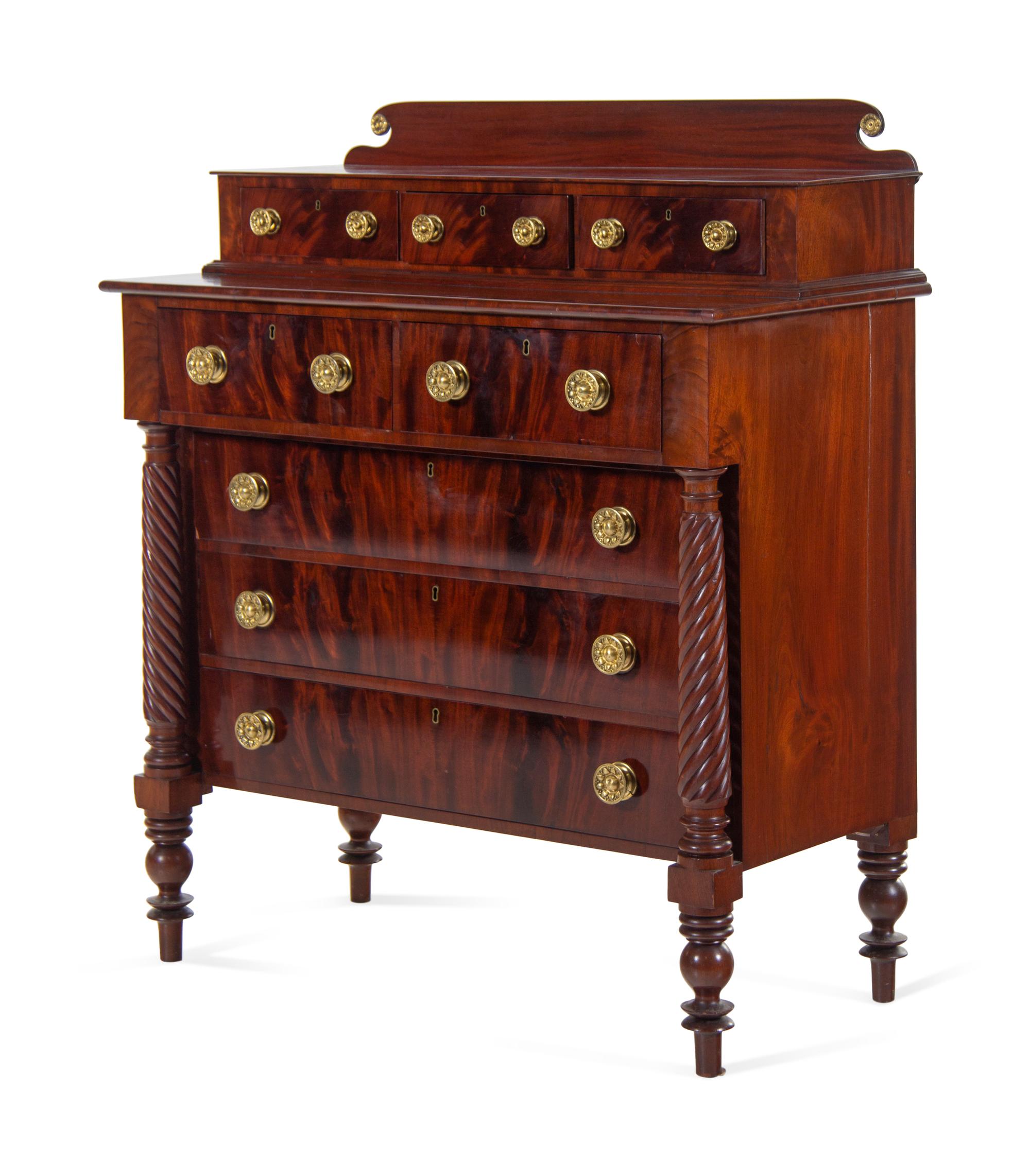 A Classical Mahogany Chest of Drawers