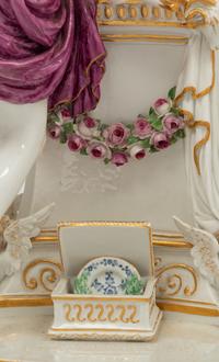 A Meissen Porcelain Figural Group