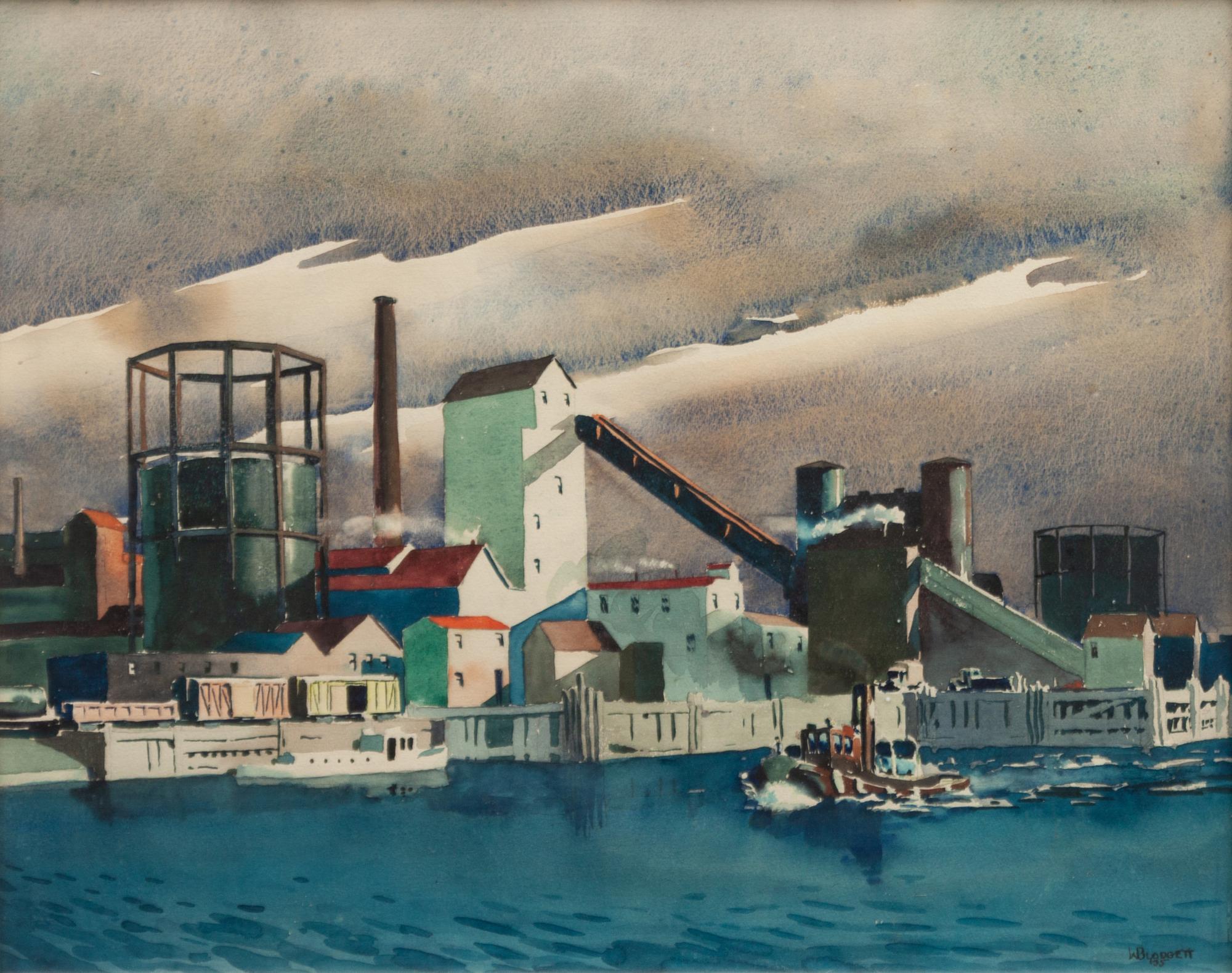 River Warehouse , 1935