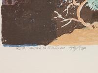 Five Works: Day Begins , edition 39/120; Cottonwood , edition 105/120; Rio Colorado , edition 75/120; Alders , edition 13/150; The Red Butte , edition 19/40