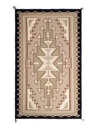 Navajo Two Grey Hills Weaving / Rug