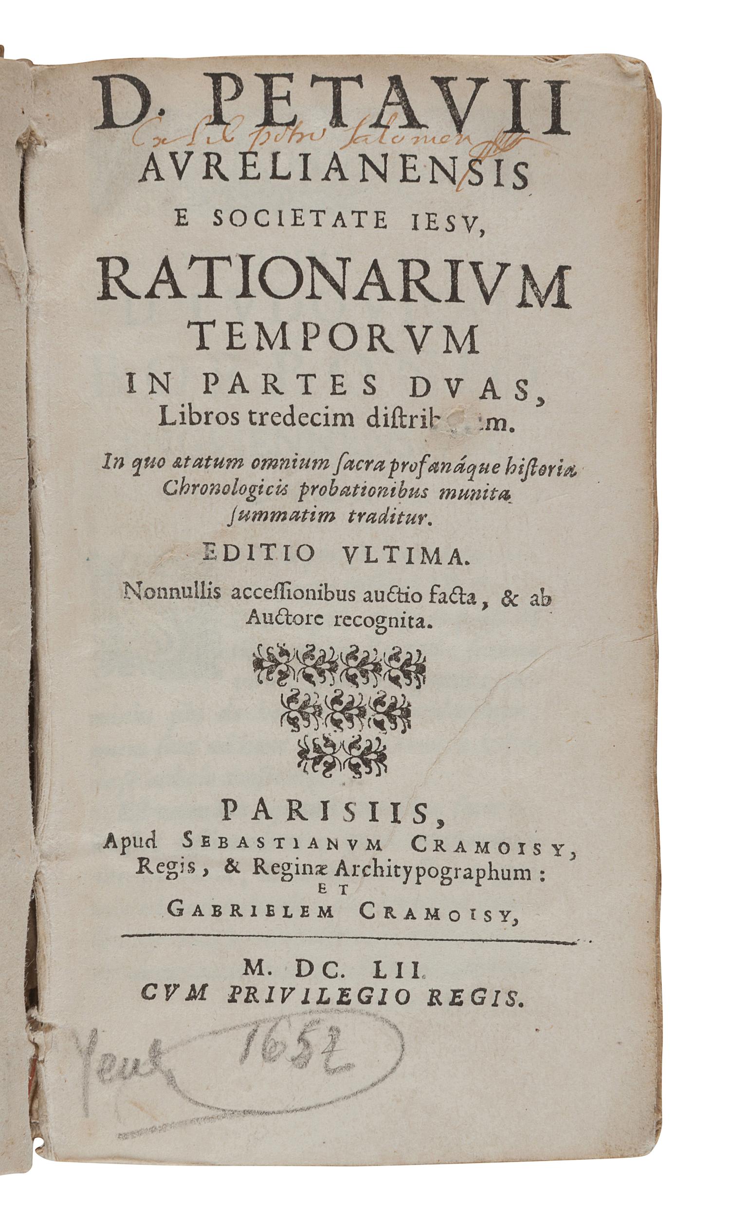 [17th CENTURY PRINTING - EUROPE]. A group of 8 works, comprising: