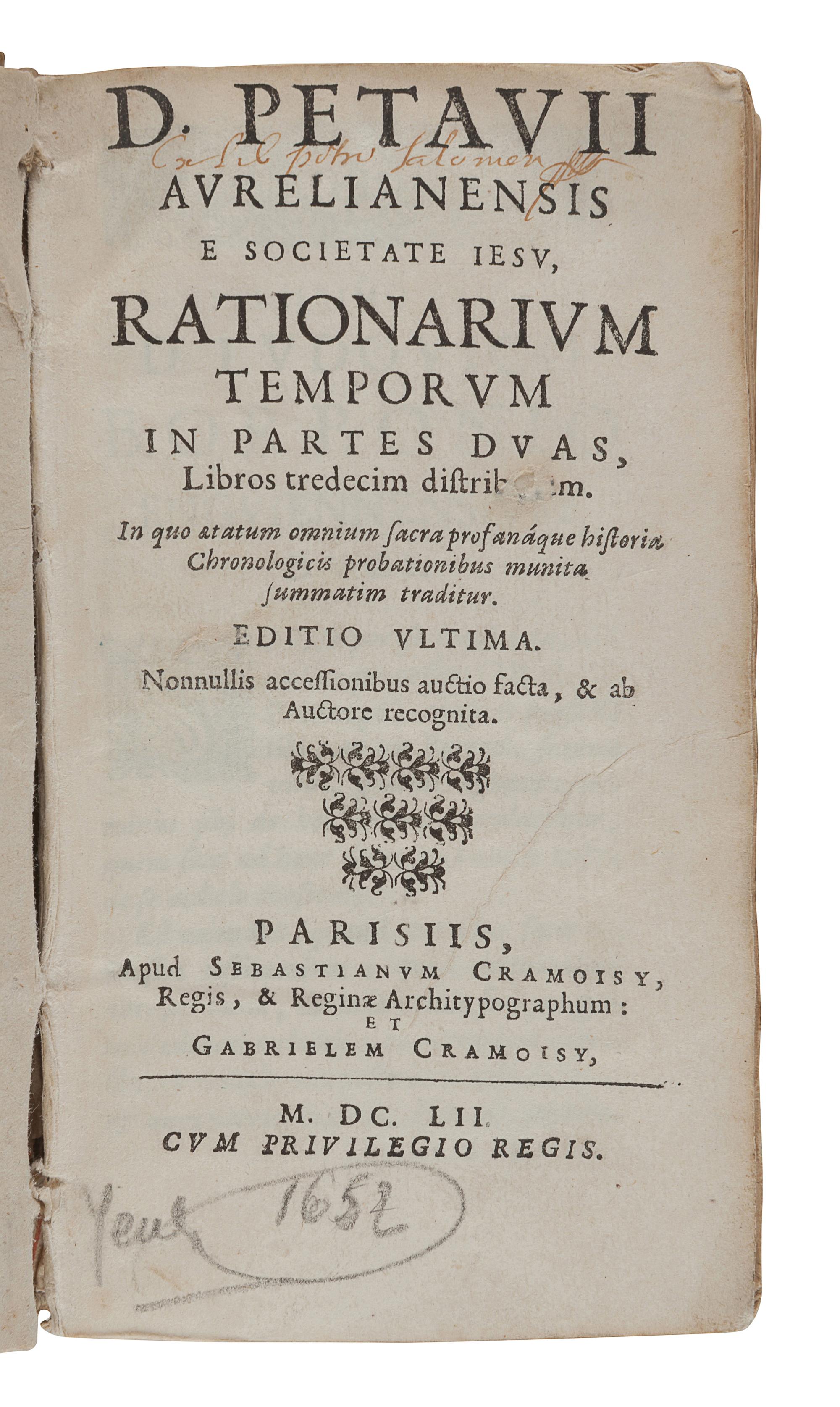 [17th CENTURY PRINTING - EUROPE]. A group of 8 works, comprising:
