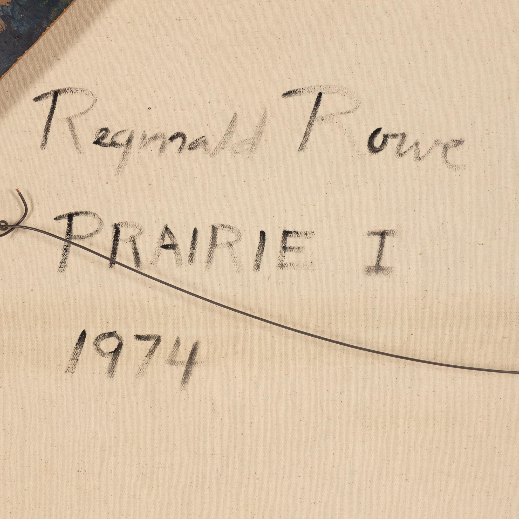 Reginald Rowe (American, 1920-2007) — Prairie I , 1974