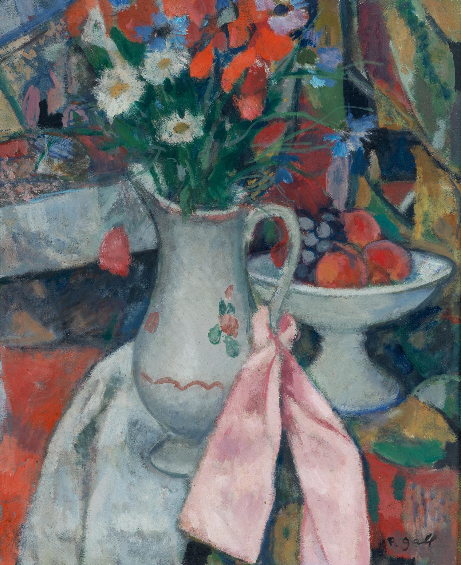 Nature morte aux fruits et fleurs