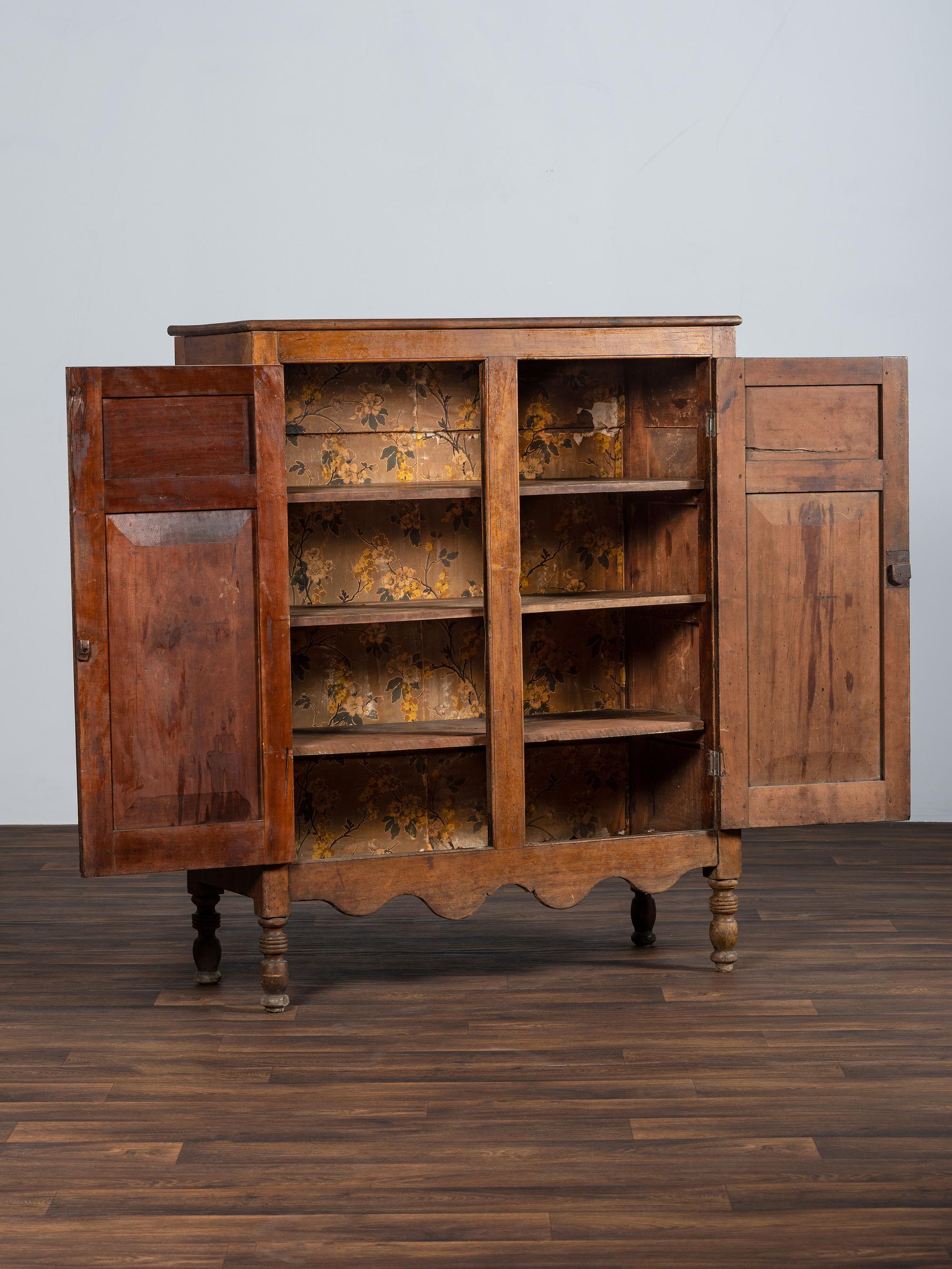 A Late Federal Cherrywood Jelly Cupboard