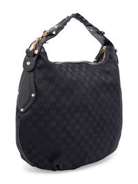 Gucci, Canvas Monogram Hobo Bag