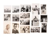 [EARLY PHOTOGRAPHY]. An extensive collection of 450 mid-to-late 20th century vernacular photographs of African American subjects.
