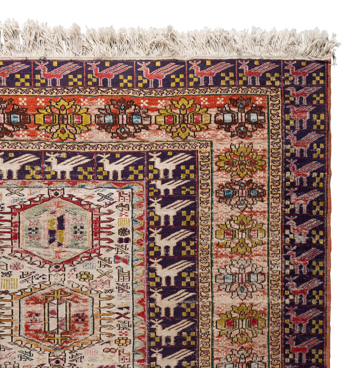 A Soumak Wool Rug