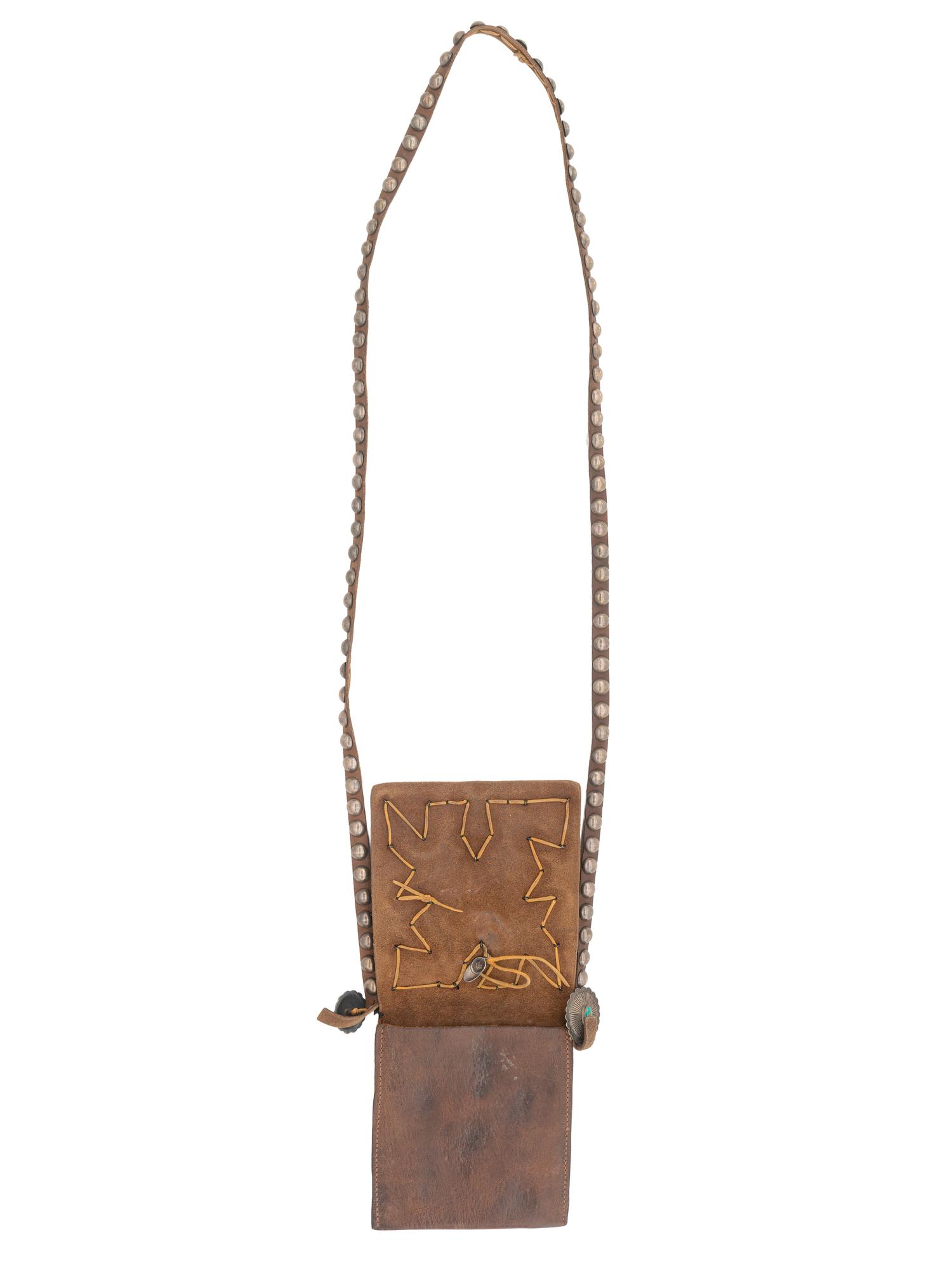 Southwestern-style Bandolier Button Bag