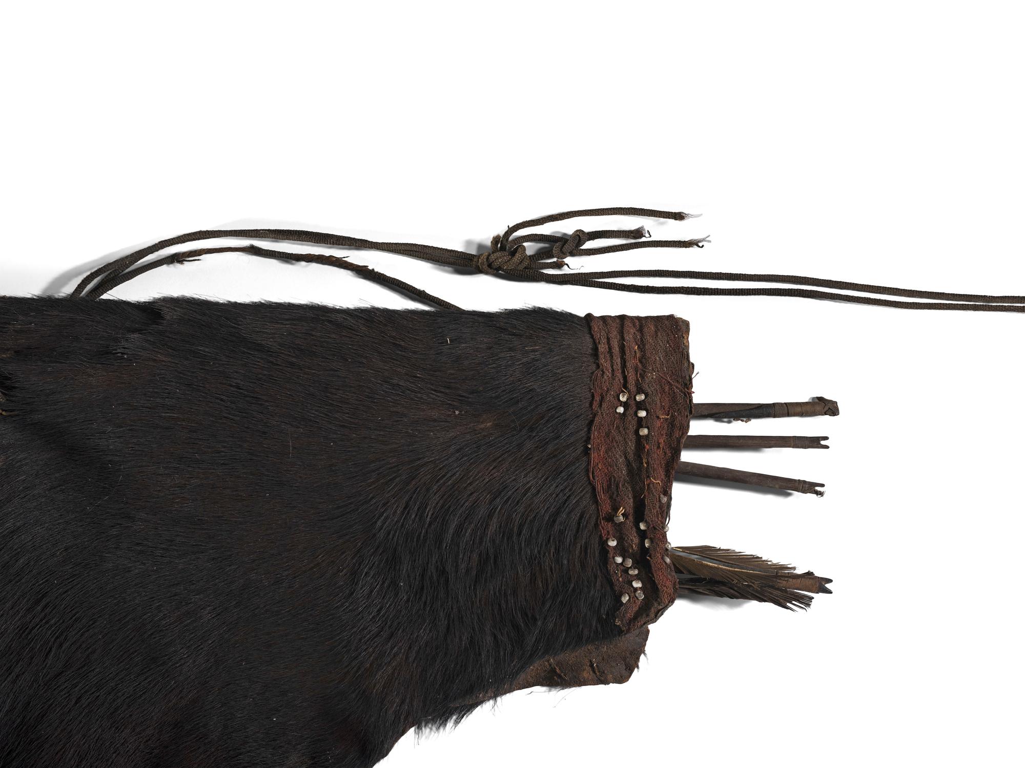 Northern California Sinew-Backed Bow, Arrows, and Quiver